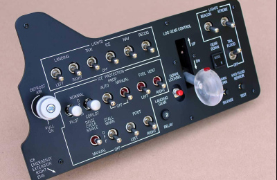 B200 Captain Right Panel - R423 Version