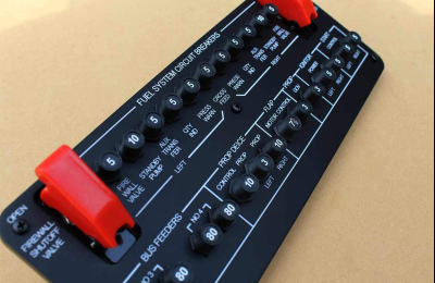 B200 Fuel Circuit Breaker Panel