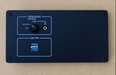 TBM-900 Crew Music Panel