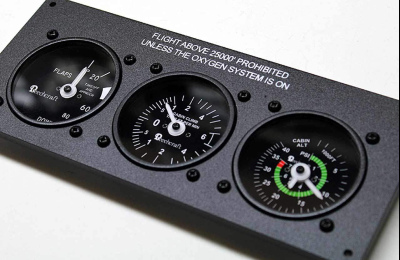 B200 Pedestal Gauge Panel